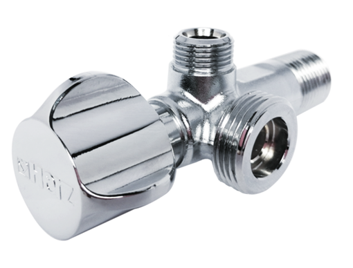 Фотографија од ХЕРЦ ЕК ТОП. ВЕНТИЛ ДВОЕН 1/2"-3/4"-3/8"1/2"-G3/4"-g3/8" KV 555